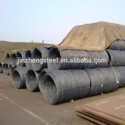 high quality SAE1008 Q195 SAE1006 low mild galvanized steel wire rod