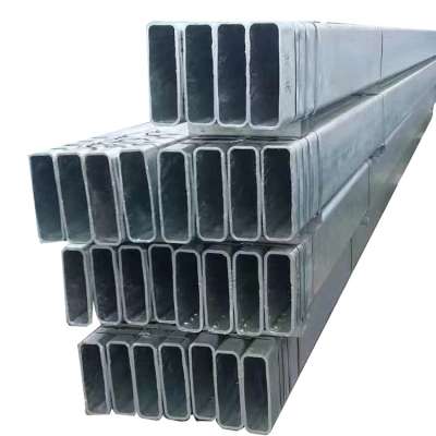 Q195 Q235B Q355B ASTM A36 A500 GR. C 2 x 6 Square and  rectangular steel tube for constructions